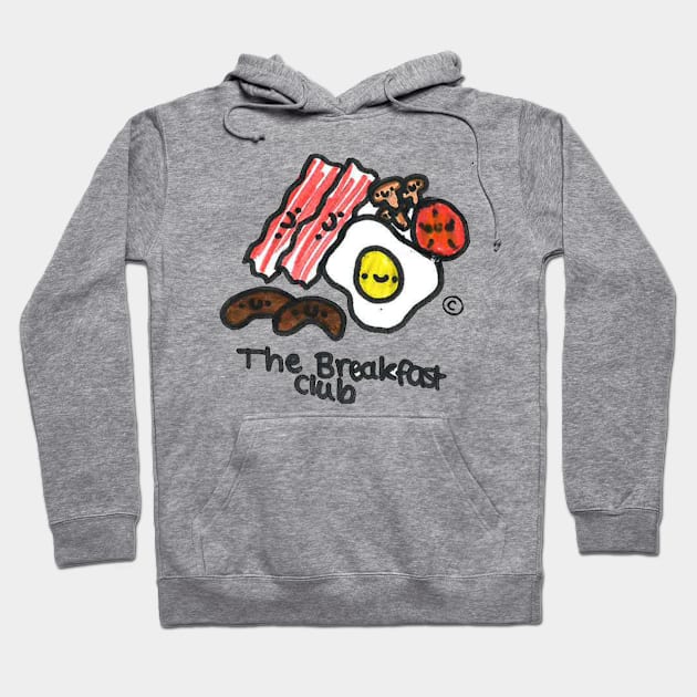 The Real Breakfast Club Hoodie by TeeMax